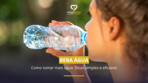 Como tomar mais água